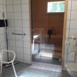 Koskimäen koulu kylpyhuone ja sauna